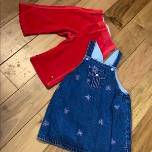 2pc Tommy Hilfiger 6-12m Lot